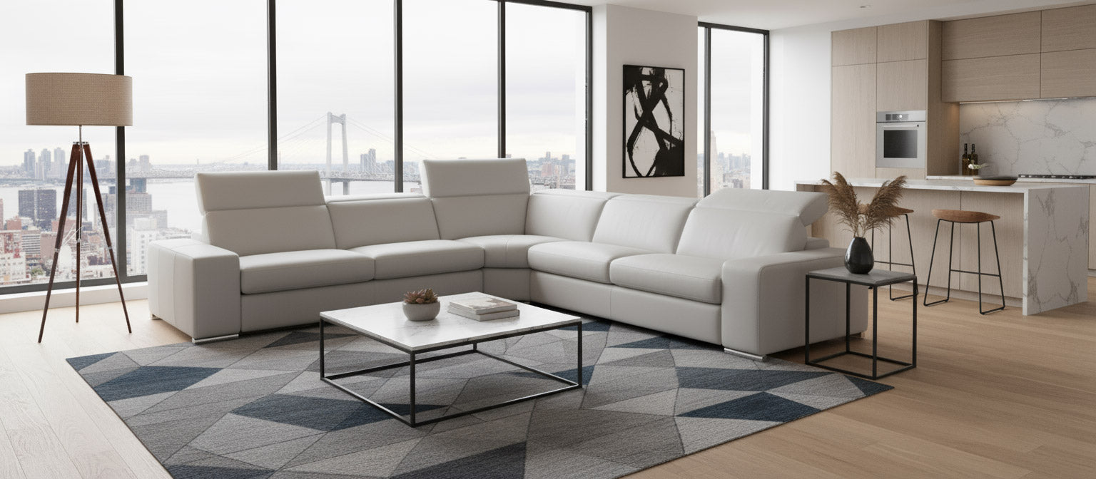 I775 Sectional Leather Sofa | Incanto
