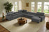 i788 U-Shaped Sectional Sofa in Slate Grey | Incanto