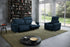 i790 Reclining Leather Sofa in Blue | Incanto