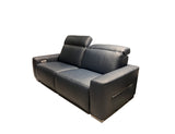 i790 Reclining Leather Sofa Collection in Blue | Incanto