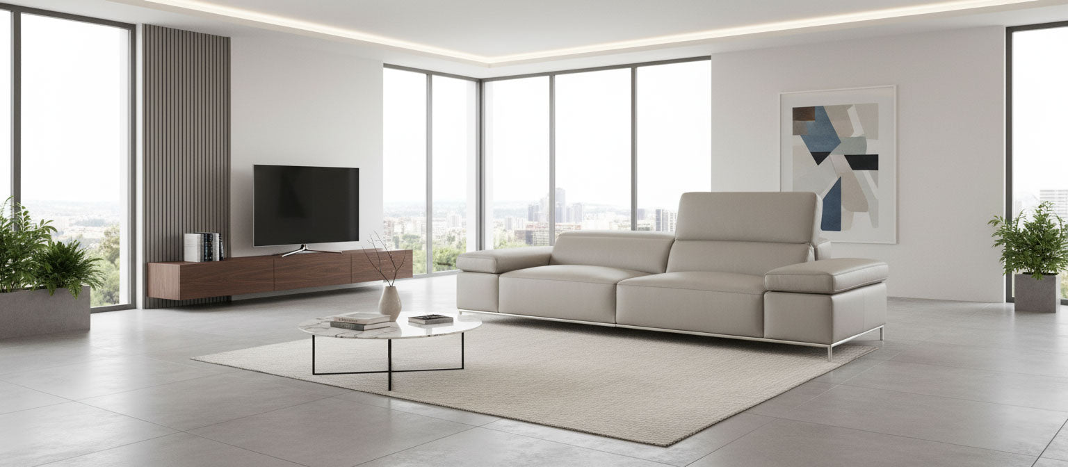 i800 Premium Leather Sofa | Incanto - Open Box