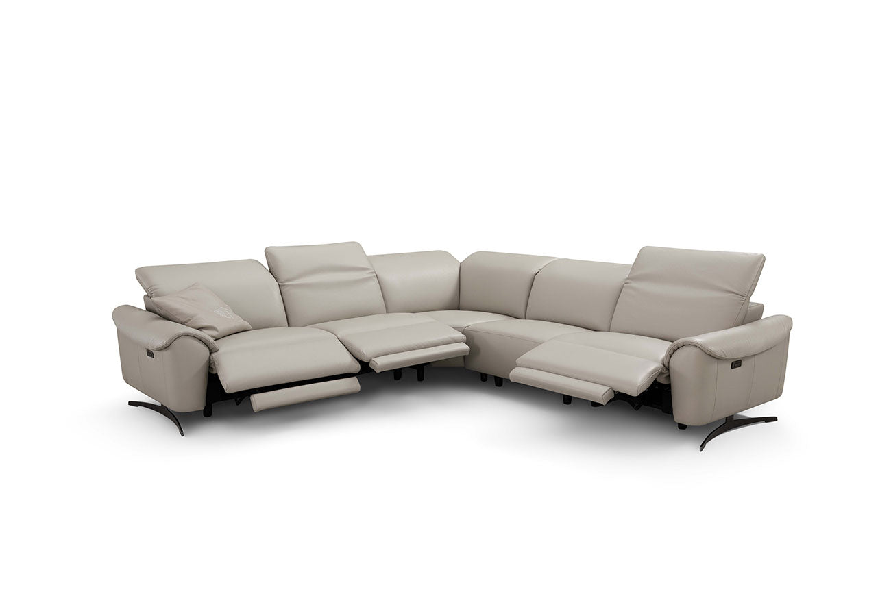 i948 Reclining Sectional Sofa in taupe | Incanto