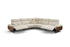 i949 Reclining Sectional in Light Grey | Incanto