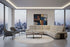 i954 Reclining Sectional in Light Grey | Incanto