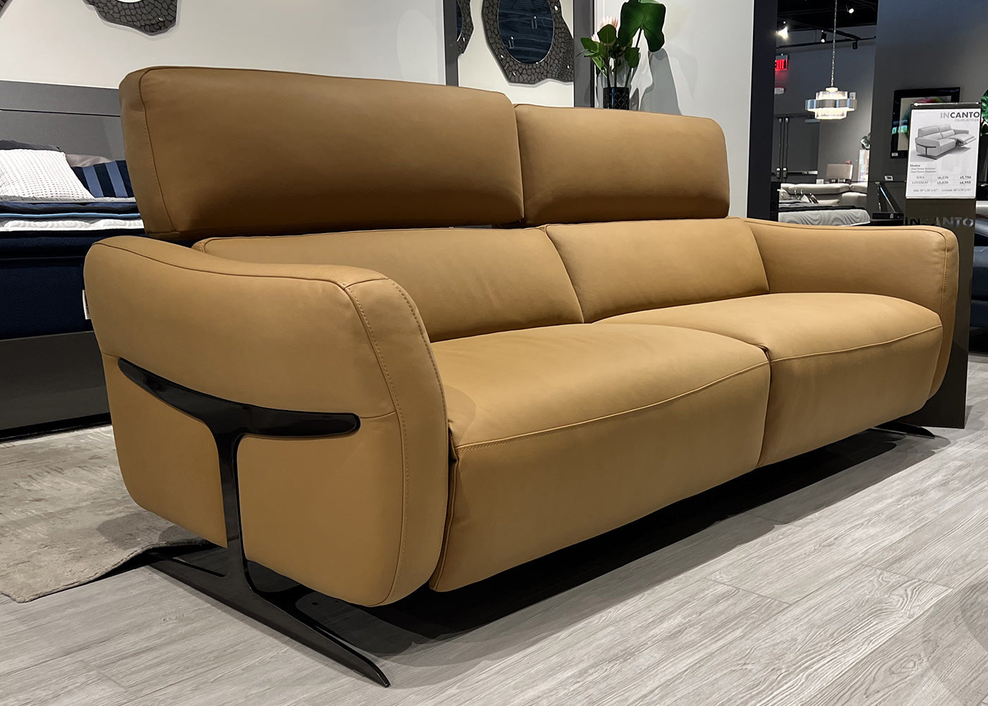 Incanto Italian Attitude Couches & Sofa Fusion i875 Reclining Leather Sofa | Incanto (Special Order)
