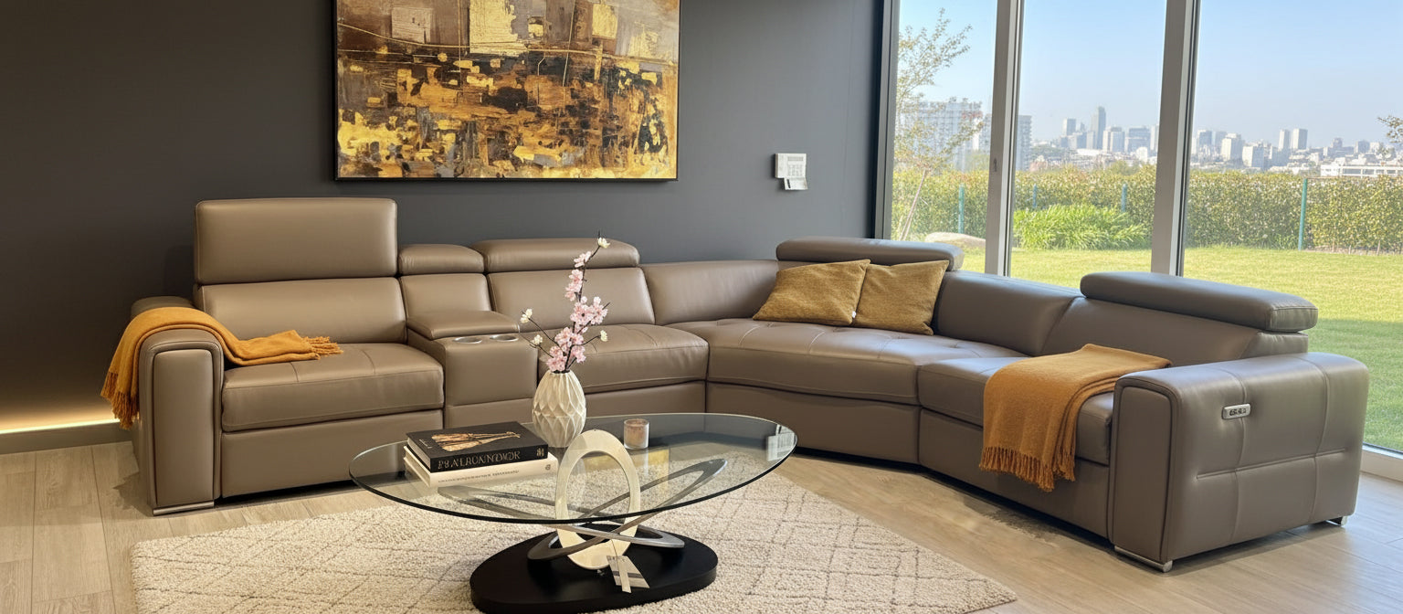 Incanto Italian Attitude Couches & Sofa i839 Reclining Sectional | Incanto