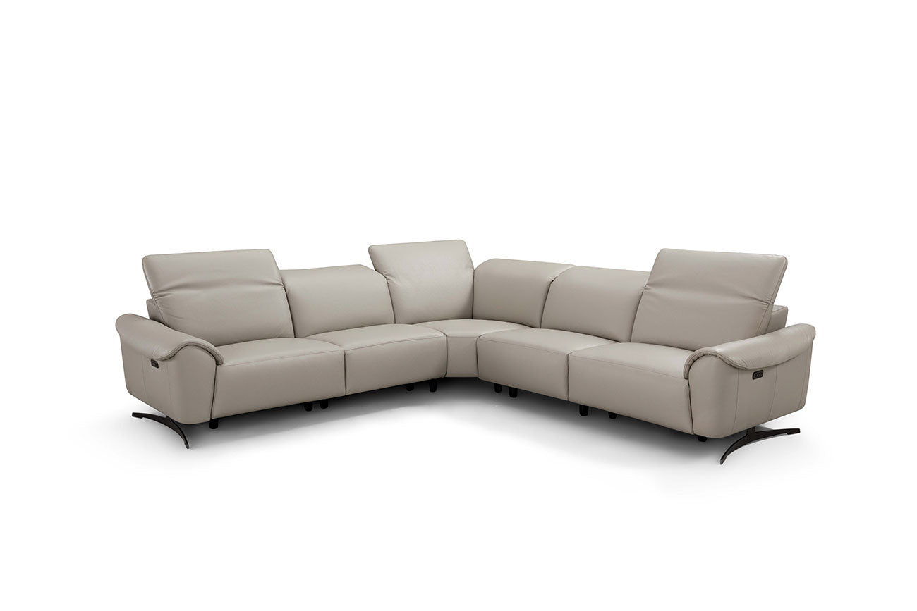 Miles i948 Reclining Sectional Sofa in taupe | Incanto