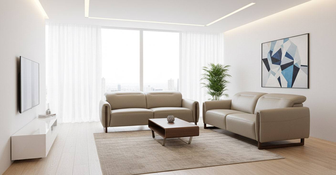 Incanto Italian Attitude Couches & Sofa Incanto I952  Power Reclining Sofa – Italian Leather