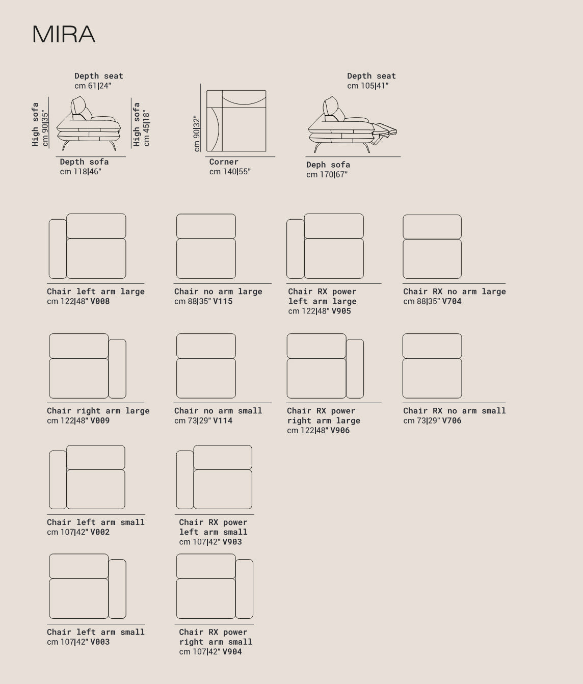 Incanto Italian Attitude Couches & Sofa Mira i861 Reclining Leather Sectional | Incanto