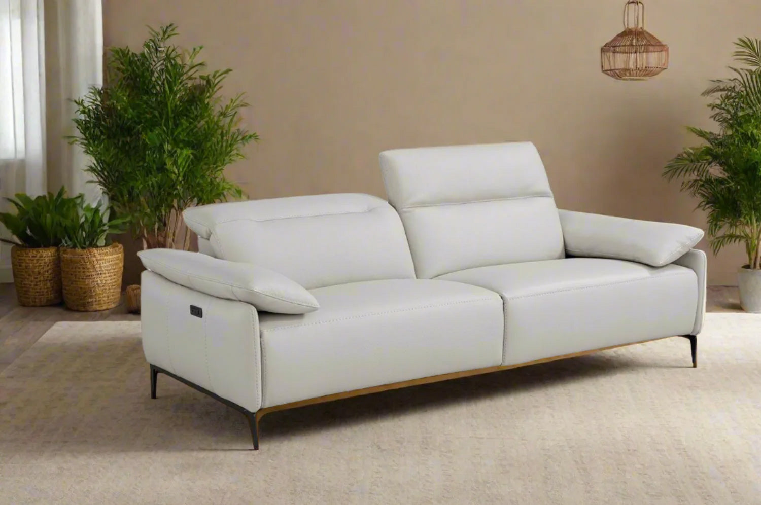 Incanto Italian Attitude Loveseat Brignac i845 Leather Loveseat | Incanto