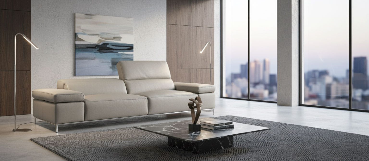 i800 Premium Leather Sofa | Incanto - Open Box