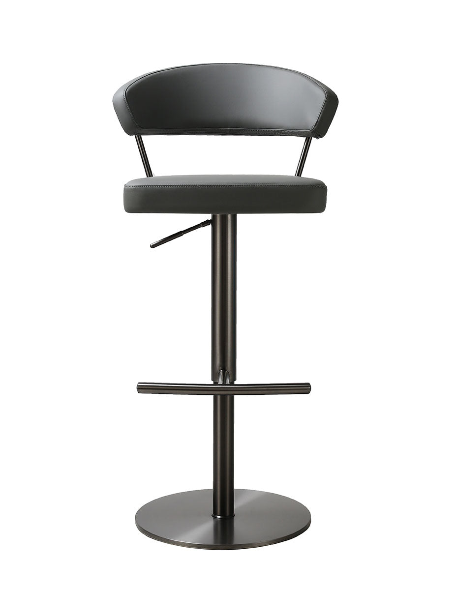 J and M Furniture Barstool K C218A-930 Charcoal Barstool | J&M Furniture
