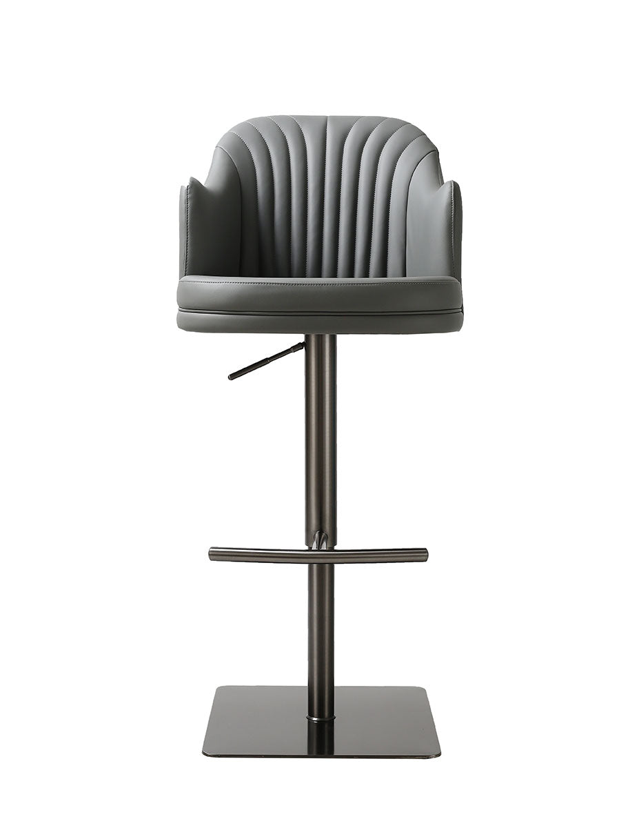 J and M Furniture Barstool K C418A-58 Charcoal Barstool | J&M Furniture