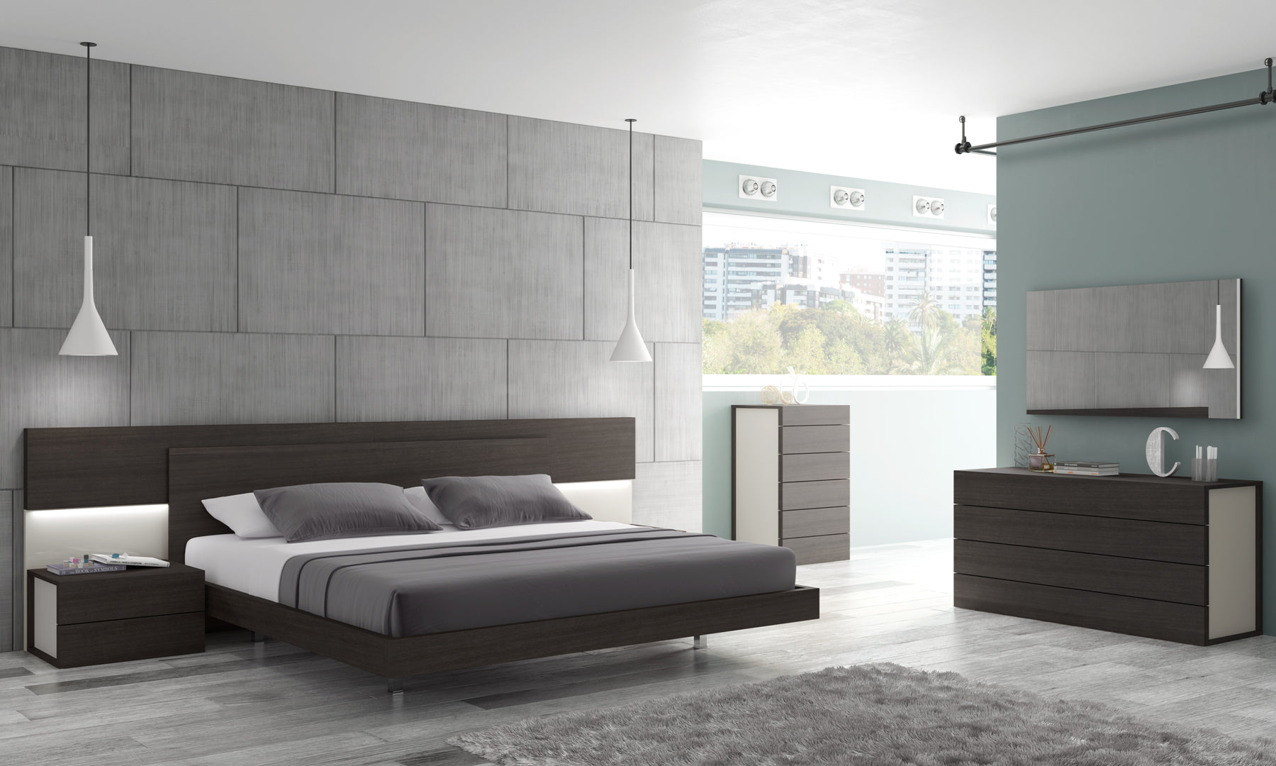 J and M Furniture Bedroom Sets Maia Modern Bed | J&M Furniture