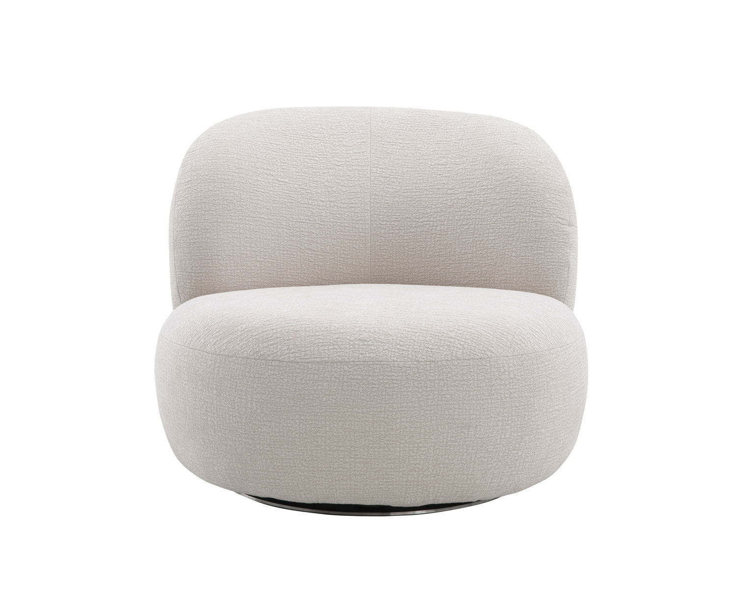 J and M Furniture Chair Cove Swivel Chair in Light Grey | J&M Furniture