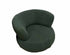 J and M Furniture Chair HF5512A Modern Fabric Armchair in Dark Green | J&M Furniture