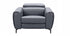 J and M Furniture Chair Lorenzo Motion Chair in Blue-Grey (K) | J&M Furniture