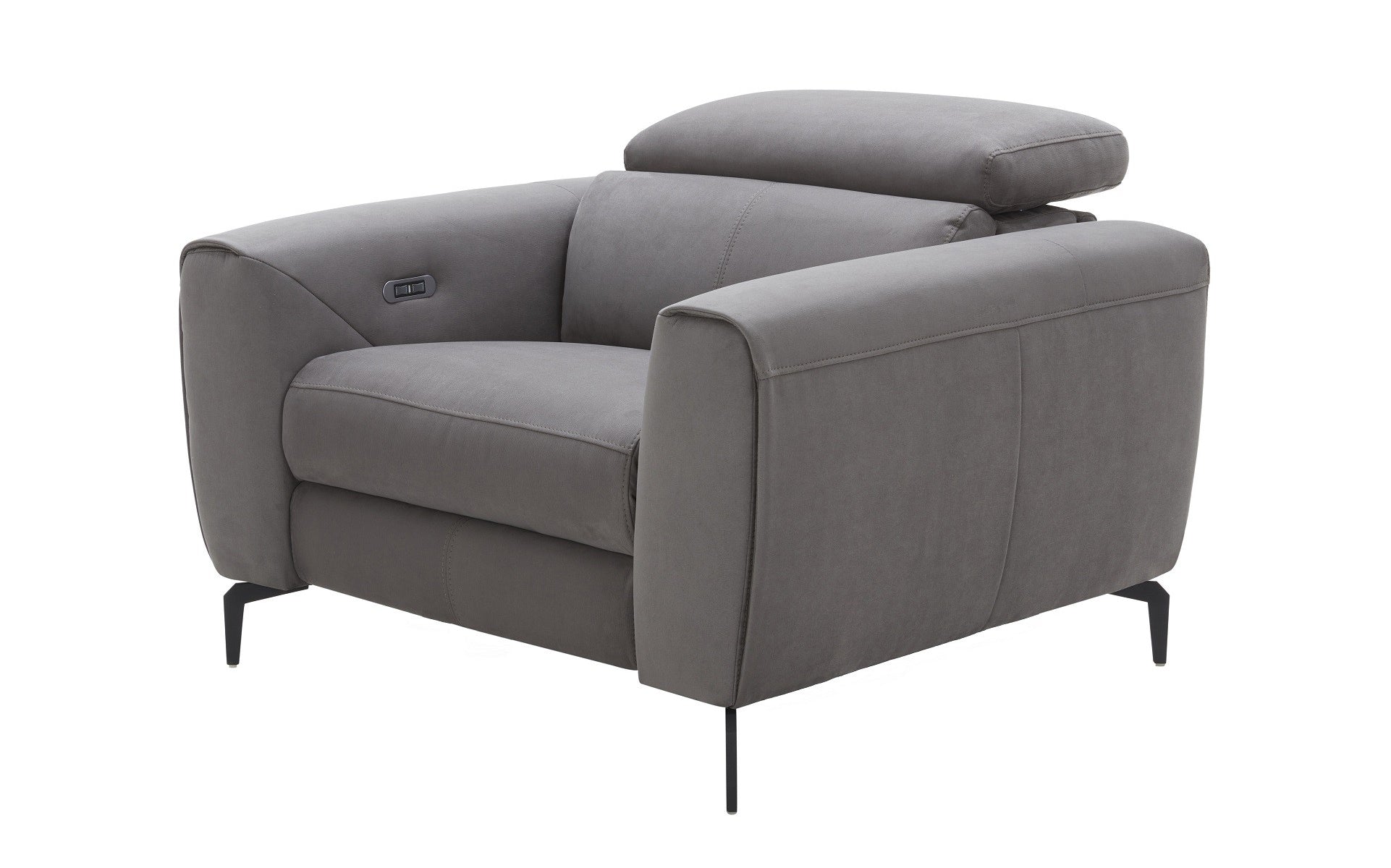 J and M Furniture Chair Lorenzo Motion Chair in Grey Fabric | J&M Furniture