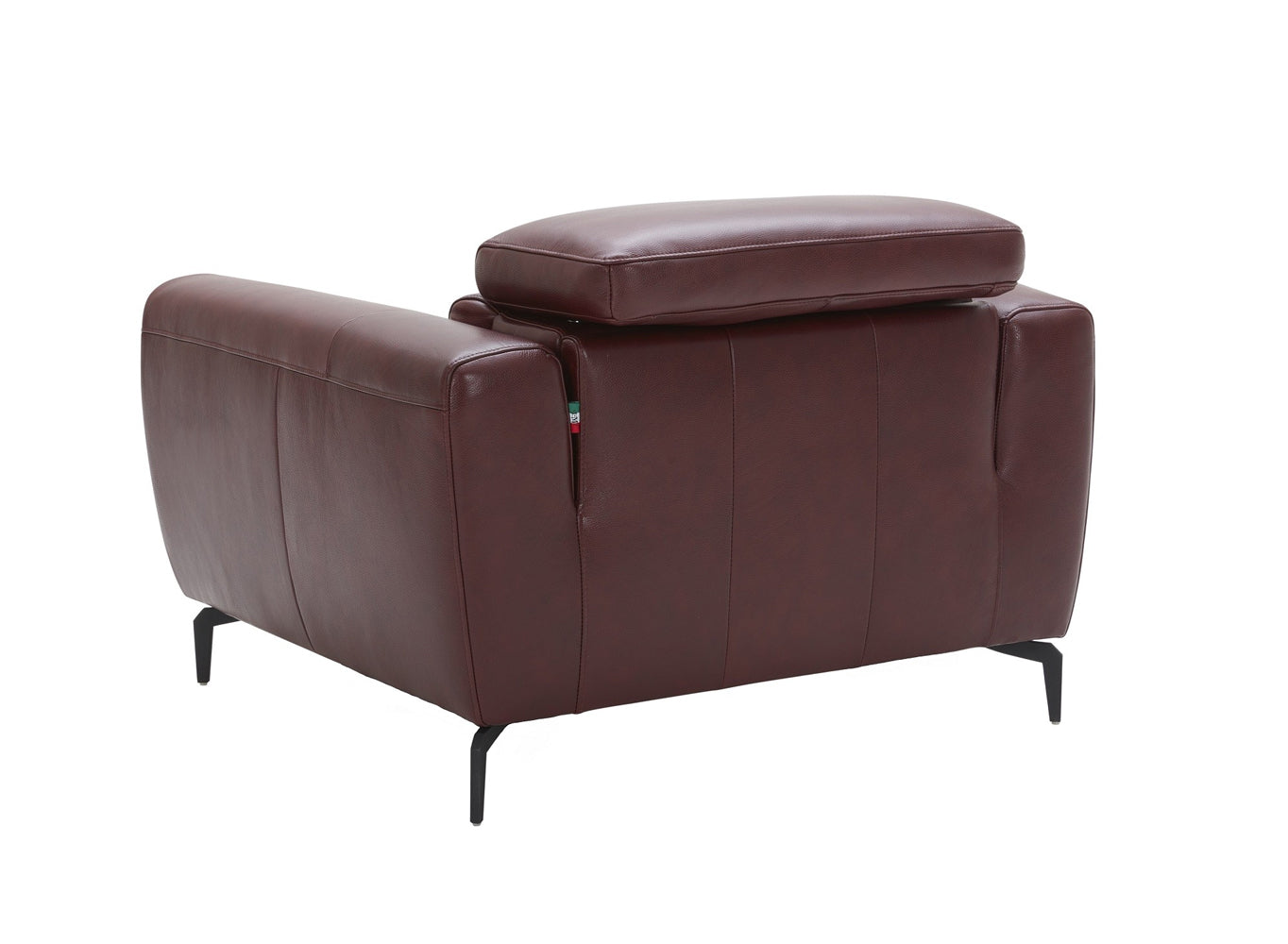 J and M Furniture Chair Lorenzo Motion Chair in Merlot | J&M Furniture