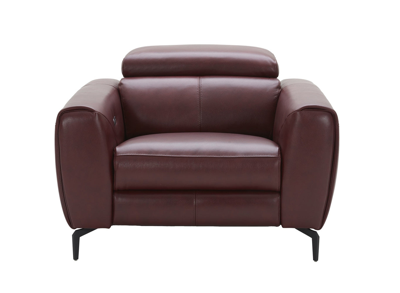 J and M Furniture Chair Lorenzo Motion Chair in Merlot | J&M Furniture