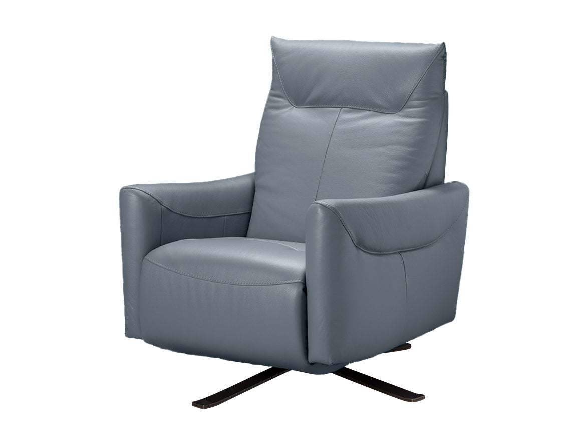 J and M Furniture Chair Reiwa Reclining Chair in Light Blue (532) | J&M Furniture