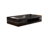 J and M Furniture Coffee Table Modern Coffee Table 682 in Dark Oak