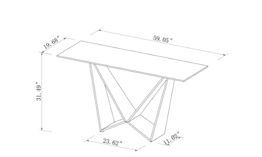 J and M Furniture Console Table Harmony Console Table | J&M Furniture