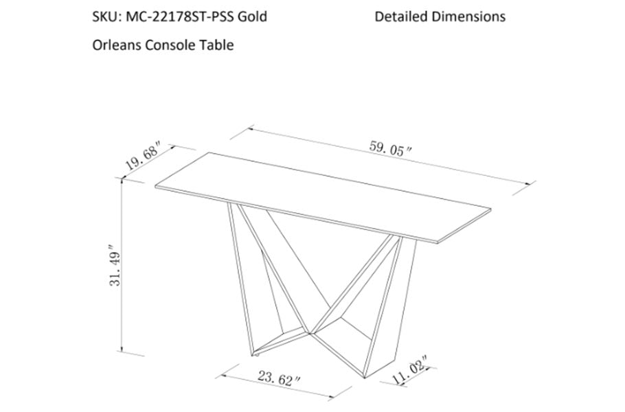 J and M Furniture Console Table Orleans Console Table | J&M Furniture