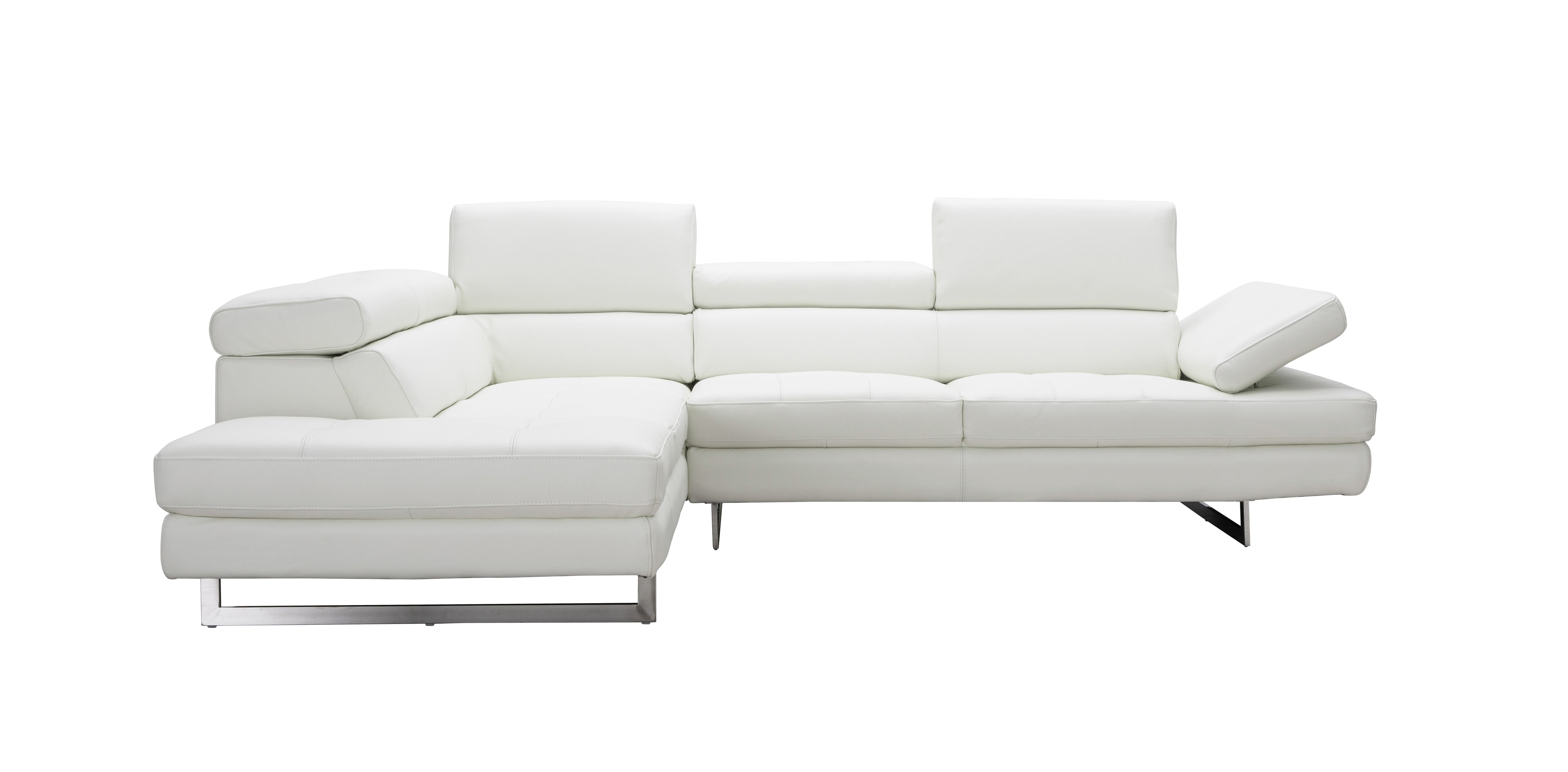 J and M Furniture Couches & Sofa A761 Sectional in Off White | J&M Furniture