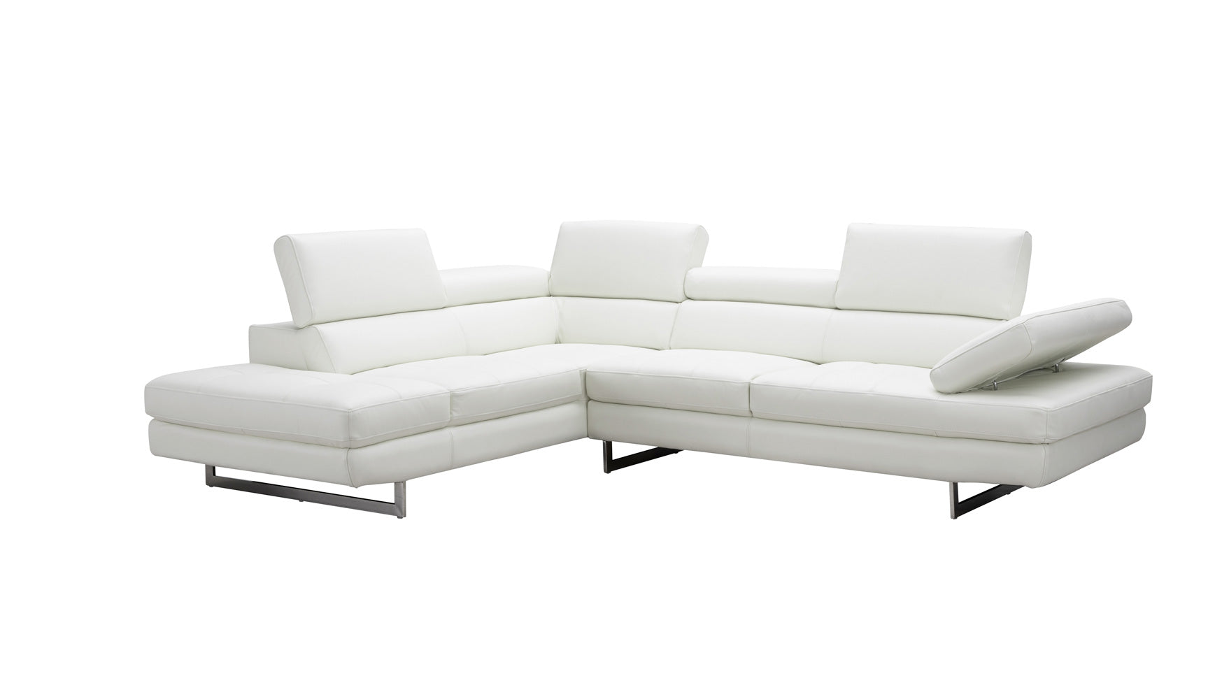 J and M Furniture Couches & Sofa A761 Sectional in Off White | J&M Furniture