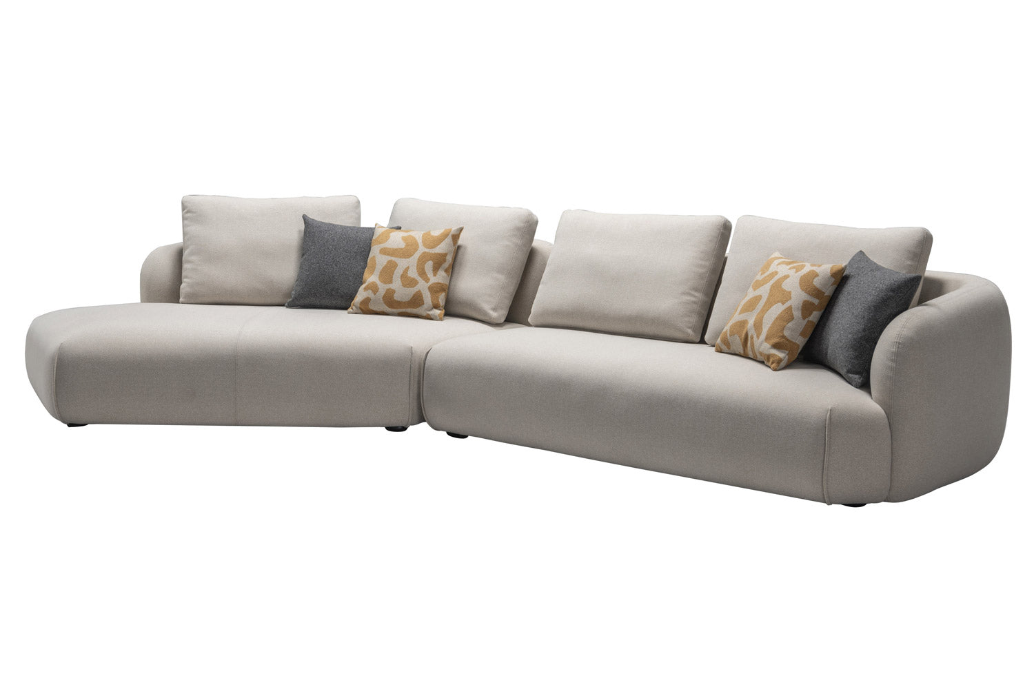 J and M Furniture Couches & Sofa HF5510 Fabric Sofa in Grey | J&M Furniture