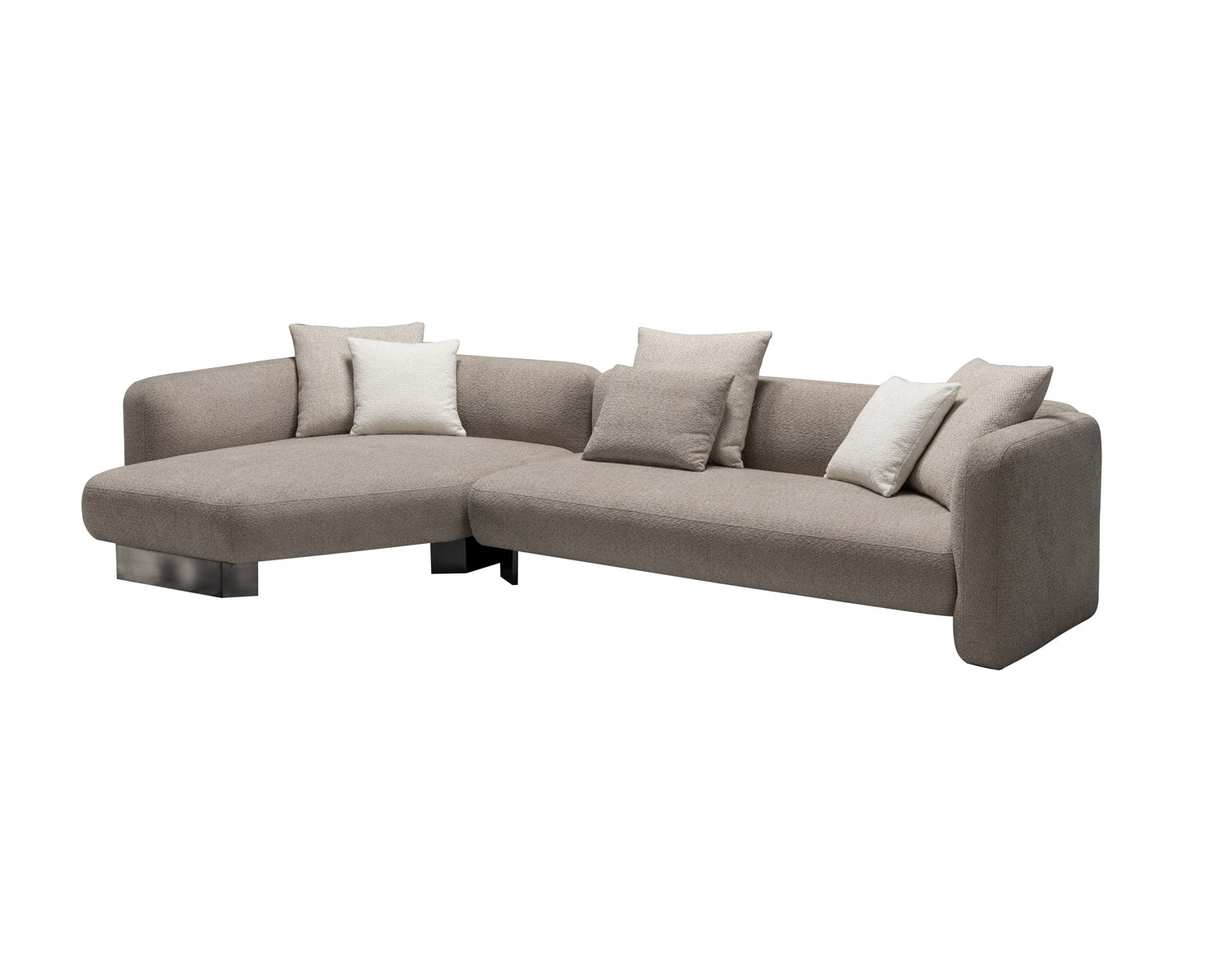 J and M Furniture Couches & Sofa HF5516 Modern Fabric Sofa in Beige | J&M Furniture