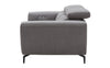 J and M Furniture Couches & Sofa Lorenzo Motion Sofa in Dark Grey Fabric | J&M Furniture