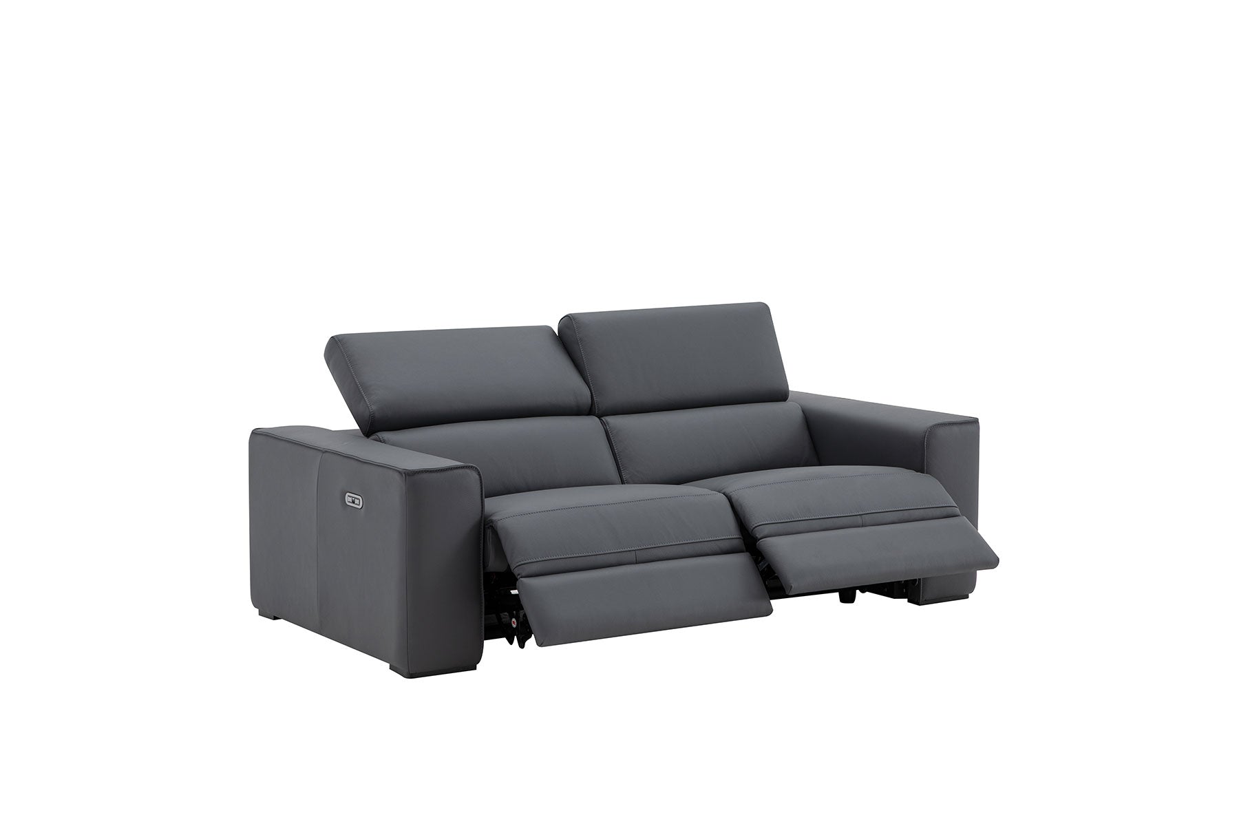 J and M Furniture Couches & Sofa Picasso Loveseat In Blue Grey | J&M Furniture