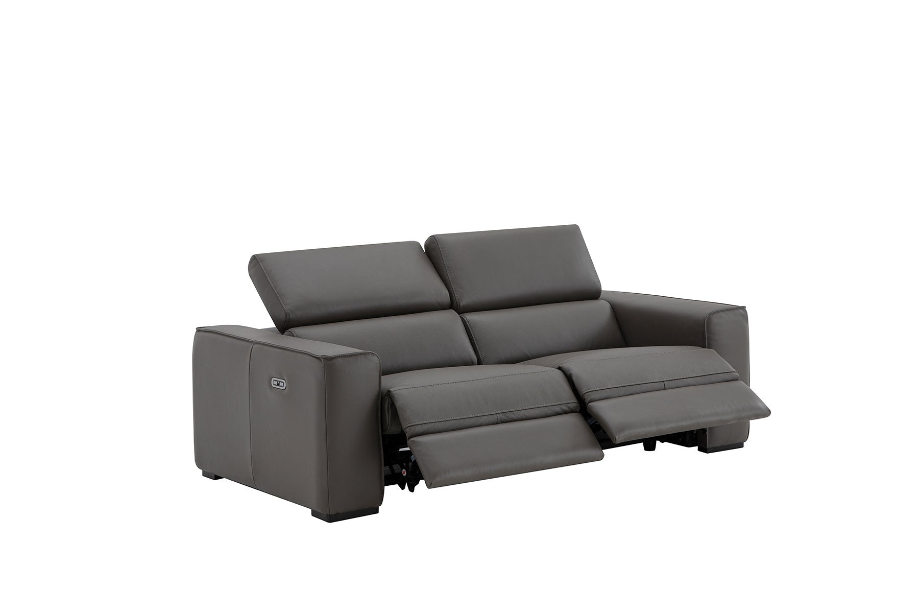 J and M Furniture Couches & Sofa Picasso Loveseat In Dark Grey | J&M Furniture