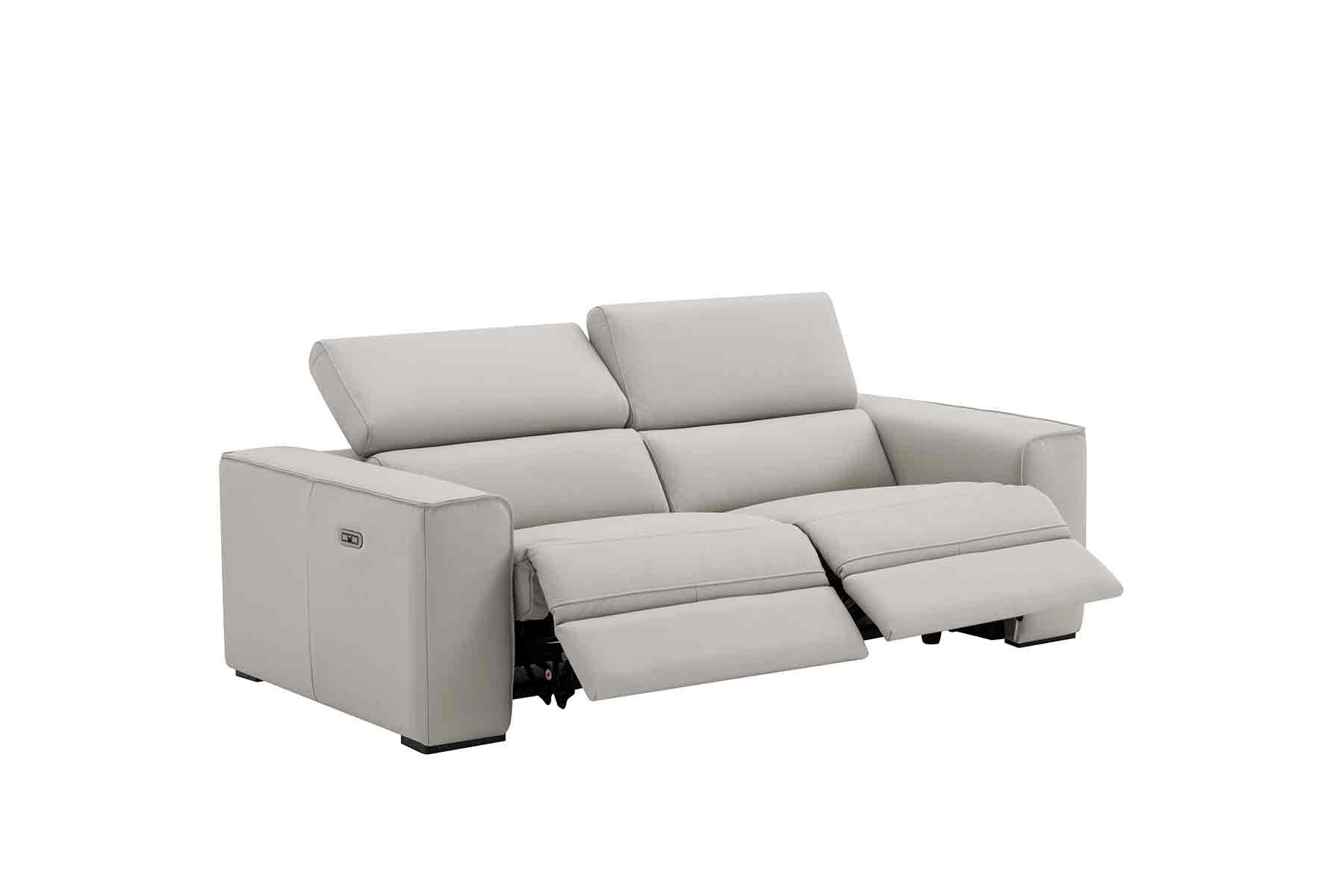 J and M Furniture Couches & Sofa Picasso Loveseat In Silver Grey | J&M Furniture