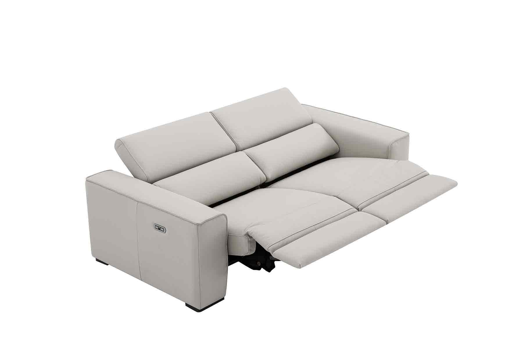 J and M Furniture Couches & Sofa Picasso Loveseat In Silver Grey | J&M Furniture