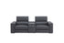 J and M Furniture Couches & Sofa Picasso Loveseat with Console In Blue Grey | J&M Furniture