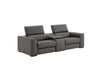 J and M Furniture Couches & Sofa Picasso Loveseat with Console In Dark Grey | J&M Furniture
