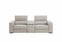 J and M Furniture Couches & Sofa Picasso Loveseat with Console In Silver Grey | J&M Furniture
