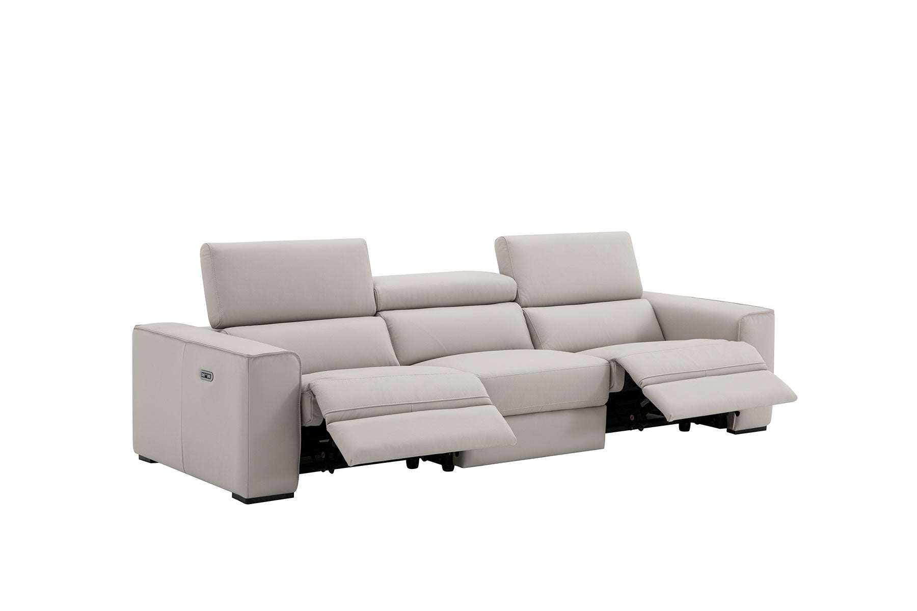 J and M Furniture Couches & Sofa Picasso Sofa In Silver Grey | J&M Furniture