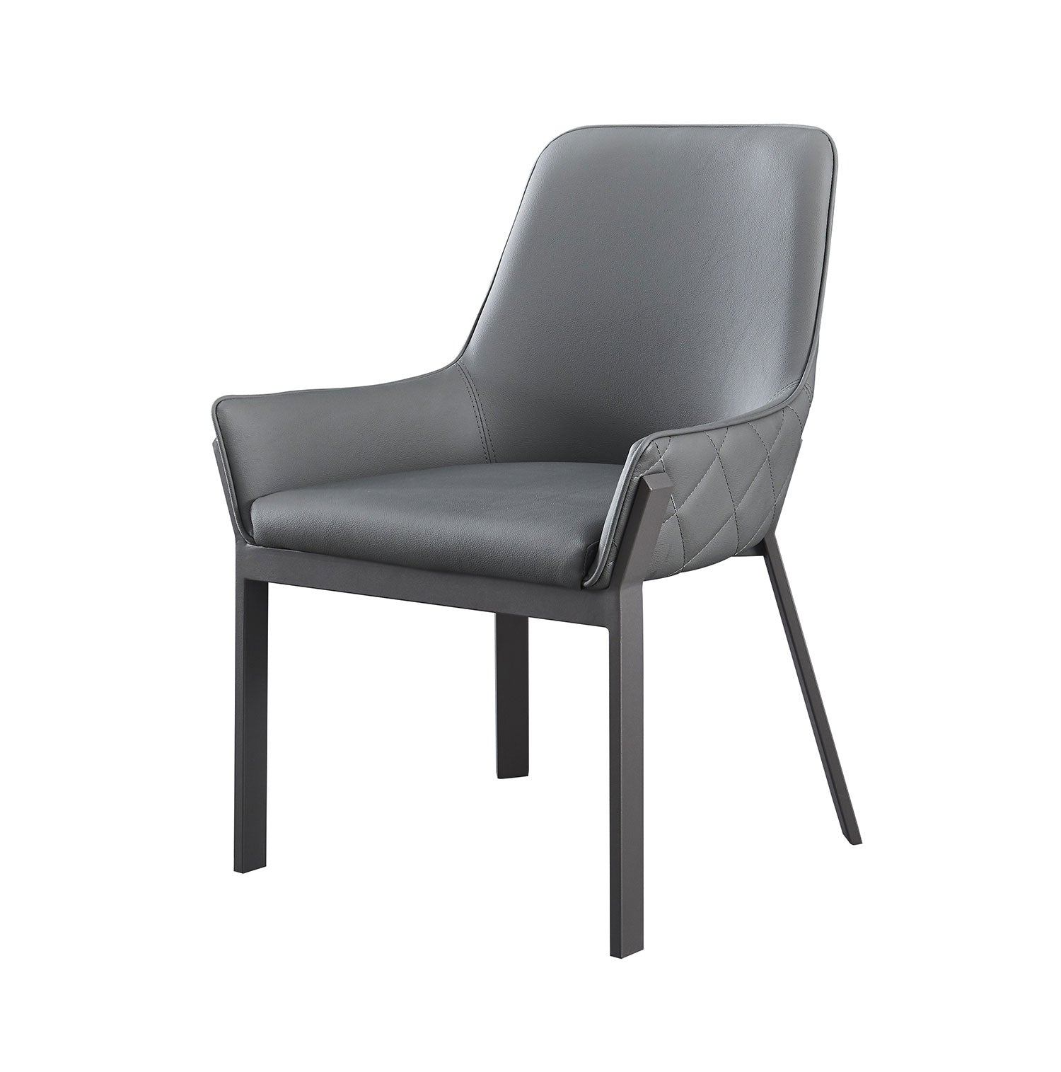 J and M Furniture Dining Chair Venice Dining Chair in Dark Grey | J&M Furniture