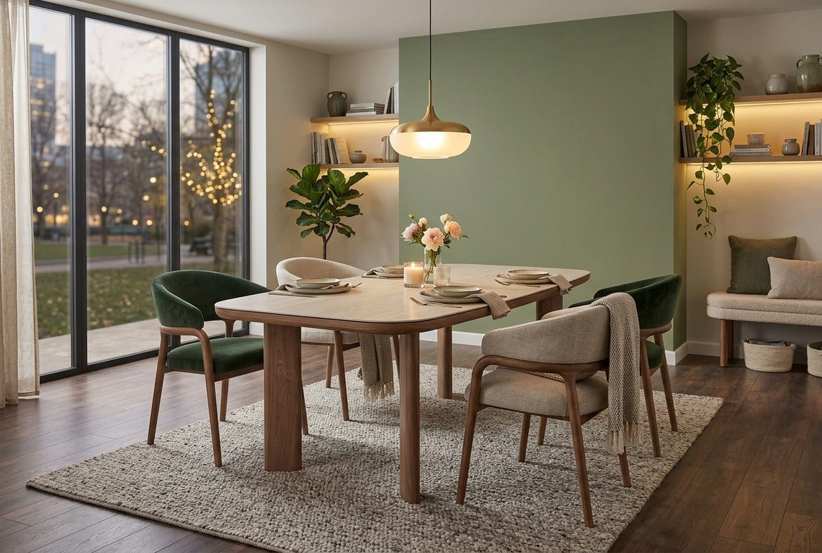 J and M Furniture Dining Table Clover Dining Table