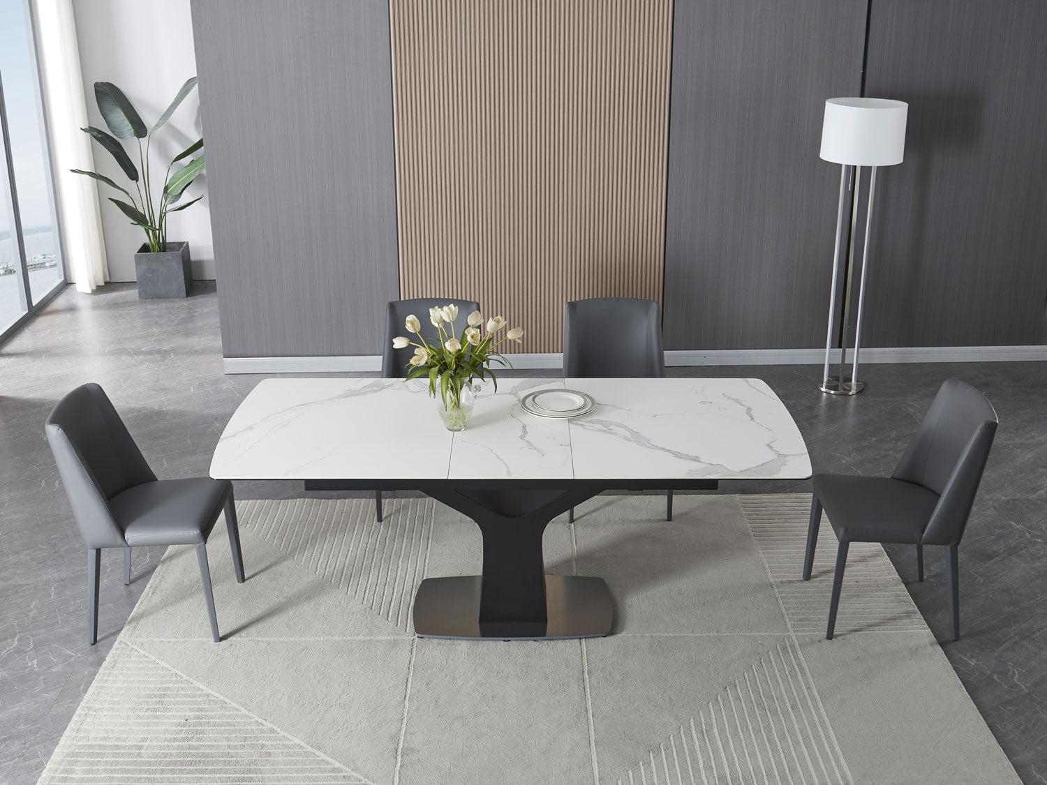 J and M Furniture Dining Table Fiori Extension Dining Table | J&M Furniture