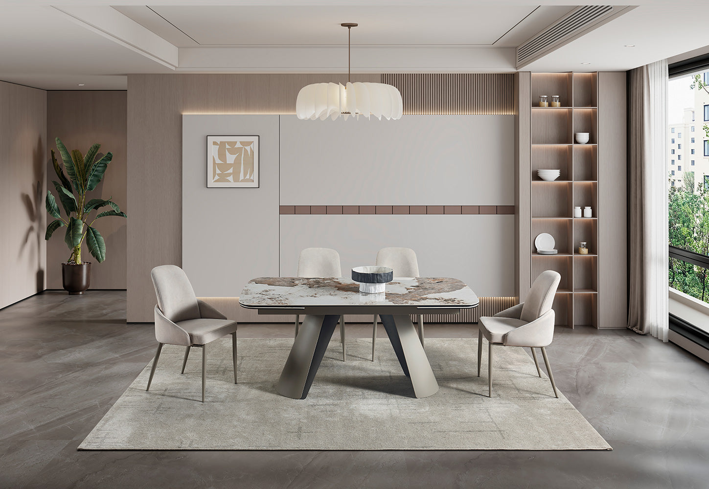 J and M Furniture Dining Table Morandi Extension Dining Table | J&M Furniture