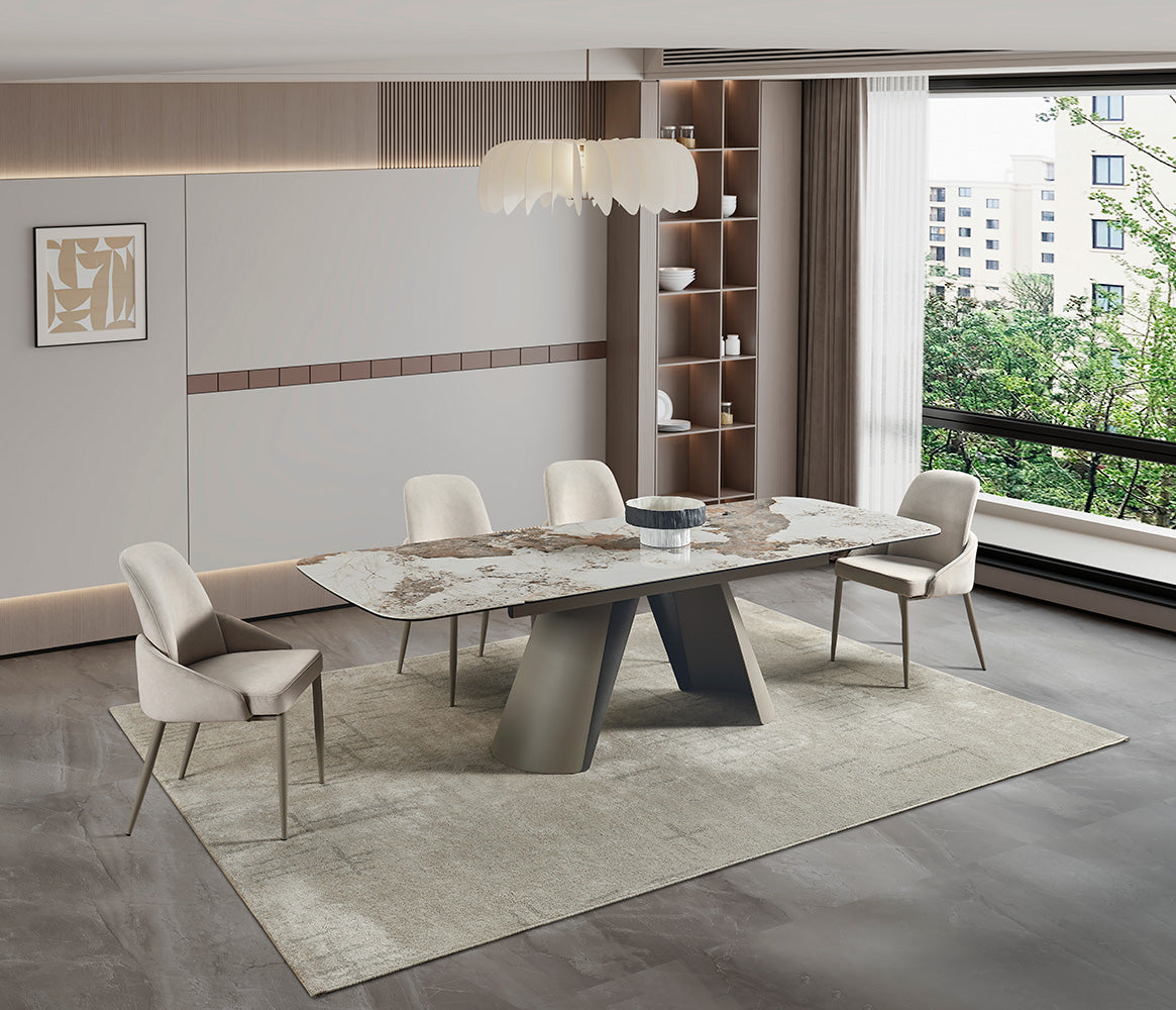 DINING TABLE (S) 3/22まで出品 Morandi Extension Dining Table | J&M Furniture