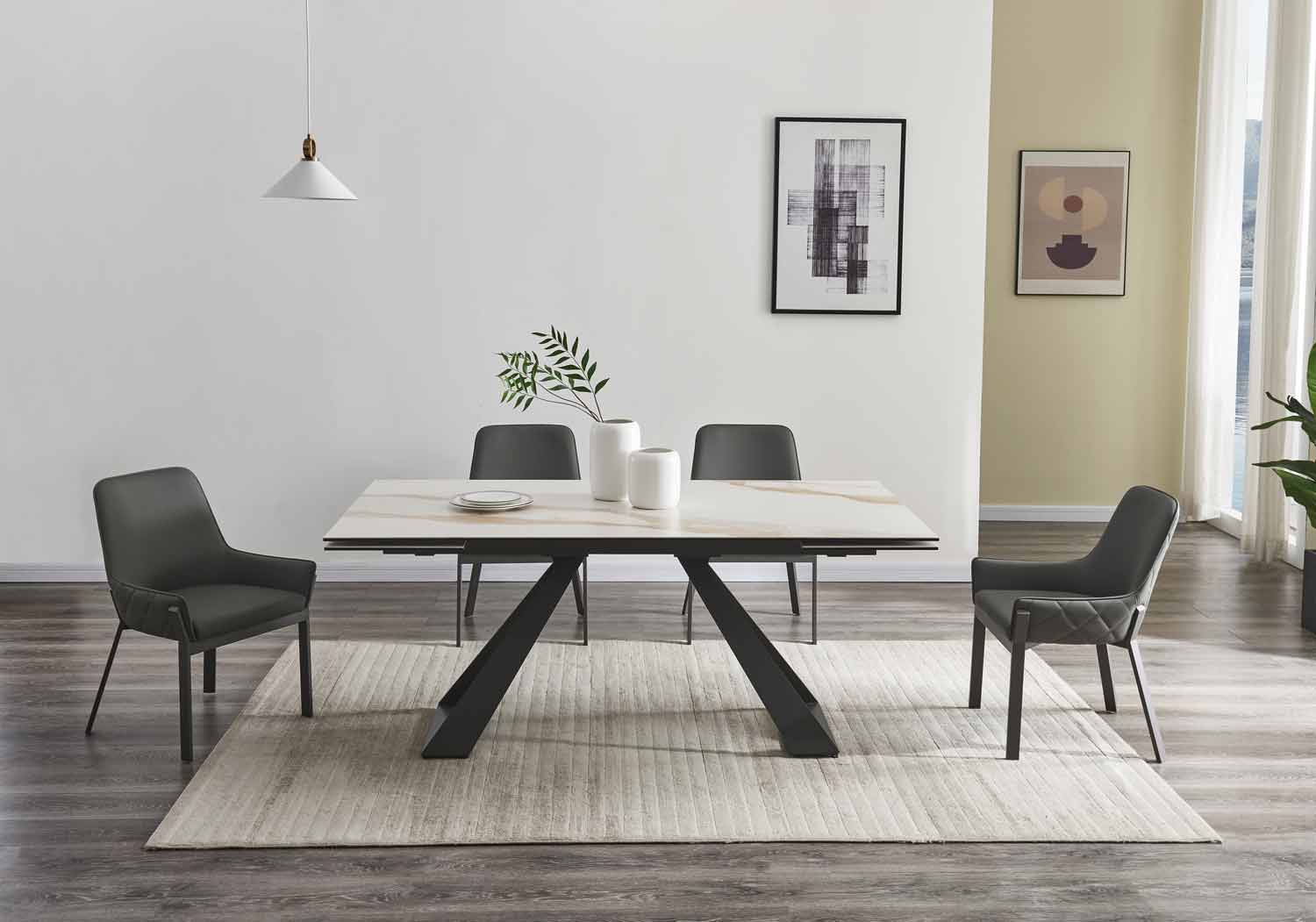 J and M Furniture Dining Table Swan Extensions Dining Table | J&M Furniture