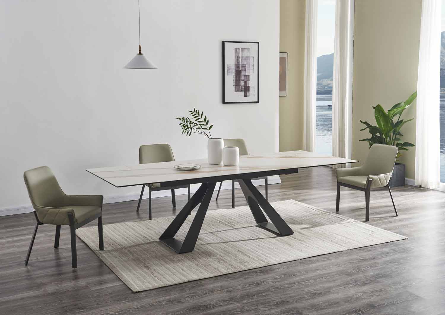 J and M Furniture Dining Table Swan Extensions Dining Table | J&M Furniture