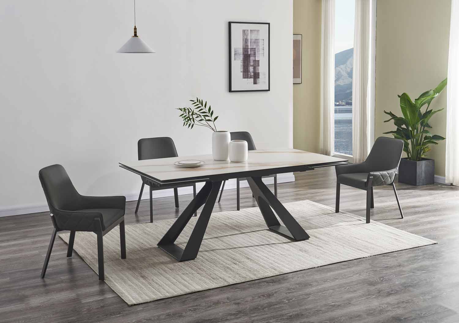 J and M Furniture Dining Table Swan Extensions Dining Table | J&M Furniture