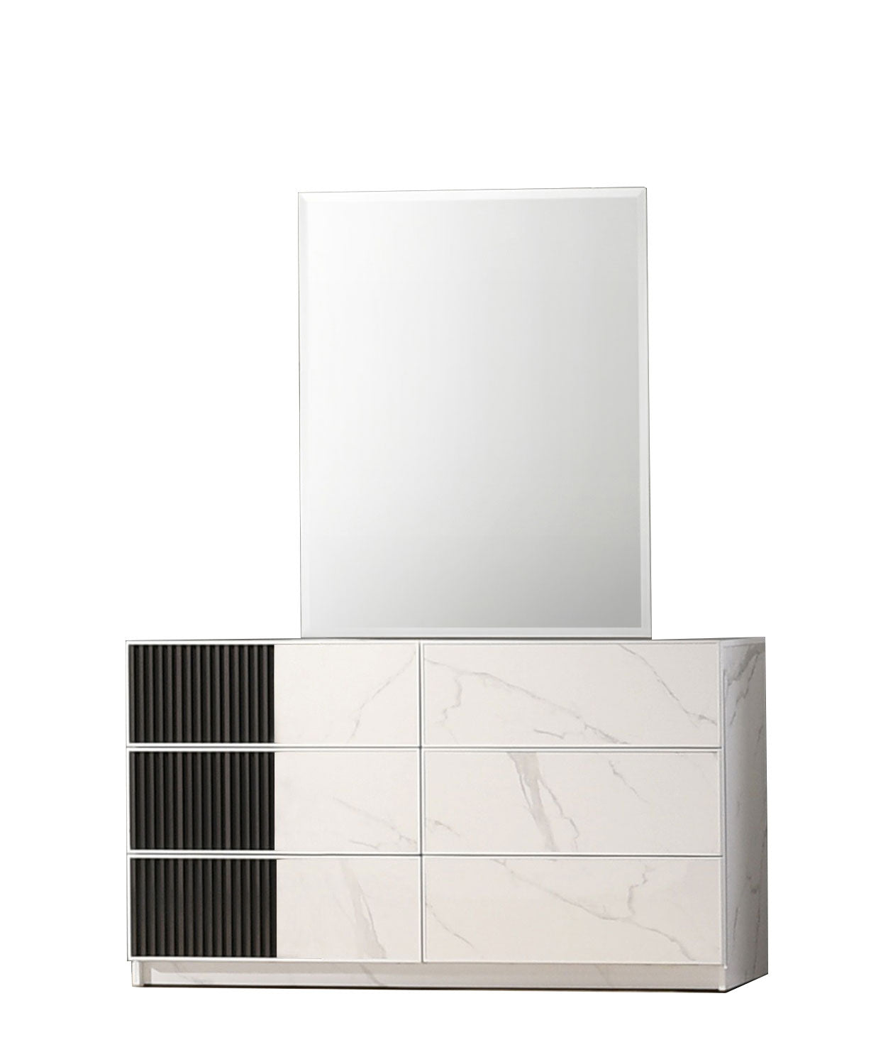 J and M Furniture Dresser Bianca Dresser & Mirror